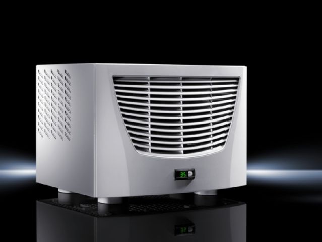 SK3384600 Rittal air conditioner top-mounted air conditioner TopTherm Blue e stainless steel 230V1.5KW width 597 height 417 depth 475-Made in Germany-SK3384.600