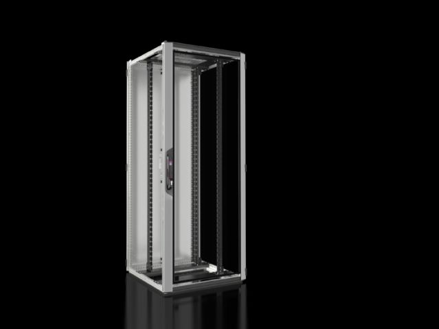 VX5307124 rittal enclosures VX IT,19" mounting angles,standard,front and rear,glazed door,WHD:800x2000x800mm,42U-Made in Germany by Rittal-Rittal cabinet Rittal air conditioners Rittal electrical cabinets Rittal busbars Rittal fans VX5307.124