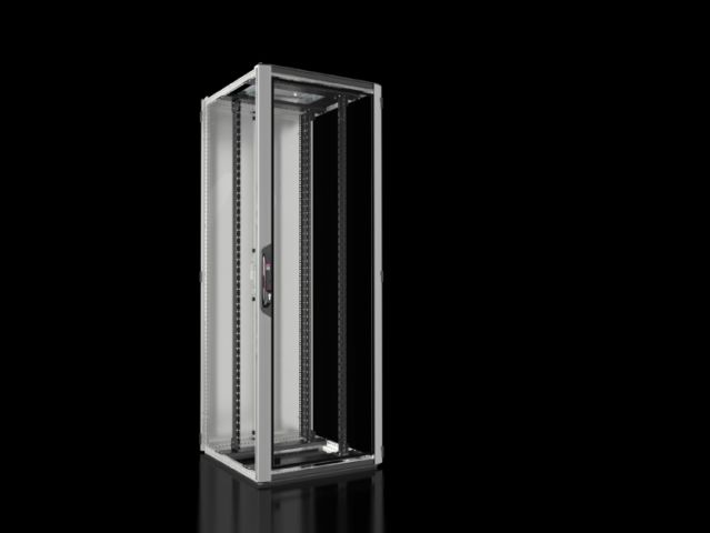 VX5312124 rittal enclosures VX IT,19" mounting angles,standard，front and rear,glazed door,WHD:800x2200x800mm,47U-Made in Germany by Rittal-Rittal cabinet Rittal air conditioners Rittal electrical cabinets Rittal busbars Rittal fans VX5312.124