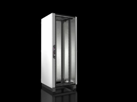 VX5307154 rittal enclosures VX IT,19"mounting angles,standard,front and rear,glazed door,WHD:800x2100x800mm,42U,pre-configured-Made in Germany by Rittal-Rittal cabinet Rittal air conditioners Rittal electrical cabinets Rittal busbars Rittal fans VX5307.154