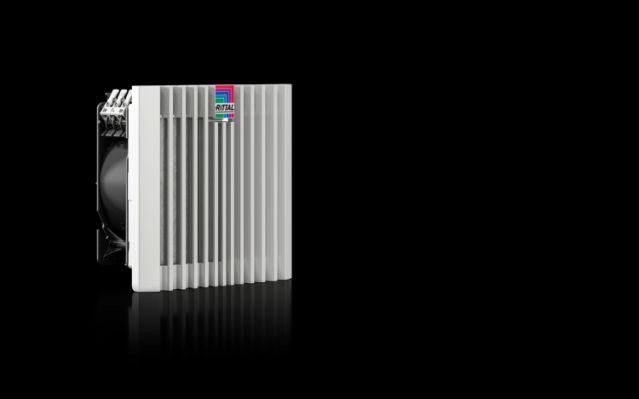 SK3237724 Rittal air conditioning Blue e+ fan-and-filter unit - Rittal enclosures Rittal electric cabinet Rittal busbar Rittal fan Rittal PDU SK3237.724