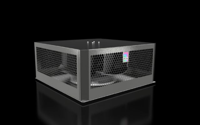 SK3166115 Rittal enclosures Roof-mounted fans for VX IT, TS IT - Rittal air conditioning Rittal electric cabinet Rittal busbar Rittal fan Rittal PDU SK3166.115