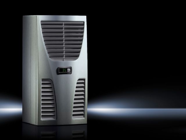 SK3361610 Rittal air conditioning TopTherm wall-mounted cooling unit Blue e 0.3-4kW - Rittal enclosures Rittal electric cabinet Rittal busbar Rittal fan Rittal PDU SK3361.610
