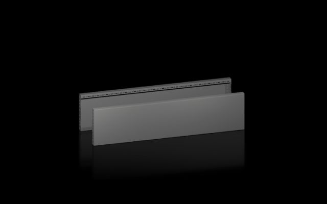 VX8660045 Rittal enclosures Base/plinth trim panels, side for base/plinth system VX, sheet steel - Rittal air conditioning Rittal electric cabinet Rittal busbar Rittal fan Rittal PDU VX8660.045