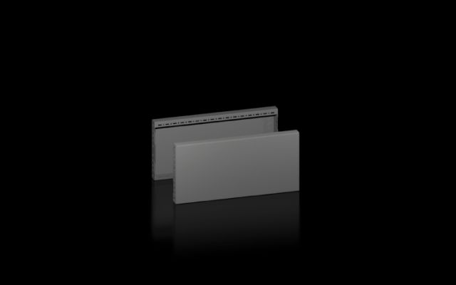 VX8660043 Rittal enclosures Base/plinth trim panels, side for base/plinth system VX, sheet steel - Rittal air conditioning Rittal electric cabinet Rittal busbar Rittal fan Rittal PDU VX8660.043
