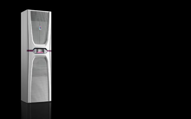 SK3186935 Rittal air conditioning Wall-mounted cooling unit Blue e+ chemical 1.6-5.8kW - Rittal enclosures Rittal electric cabinet Rittal busbar Rittal fan Rittal PDU SK3186.935