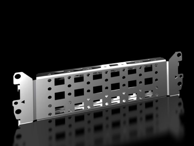 VX8617100 Rittal enclosures Punched section with mounting flange - Rittal air conditioning Rittal electric cabinet Rittal busbar Rittal fan Rittal PDU VX8617.100