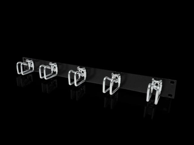 DK5502205 Rittal enclosures Cable management panel with steel rings - Rittal air conditioning Rittal electric cabinet Rittal busbar Rittal fan Rittal PDU DK5502.205