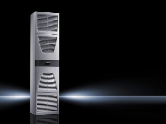 SK3329140 Rittal air conditioning Wall-mounted cooling units with Basic controller 2500W400V/380V Steel plate RAL7035 width 400 height 1580 depth 295 - Rittal enclosures Rittal electric cabinet Rittal busbar Rittal fan Rittal PDU SK3329.140