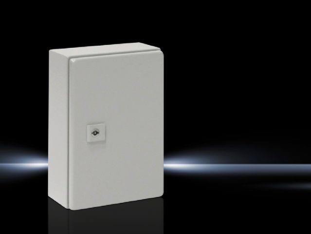 AE1032500 Rittal enclosures Compact enclosures AE Width 200mm Height 300mm Depth 120mm RAL7035 - Rittal air conditioning Rittal electric cabinet Rittal busbar Rittal fan Rittal PDU AE1032.500