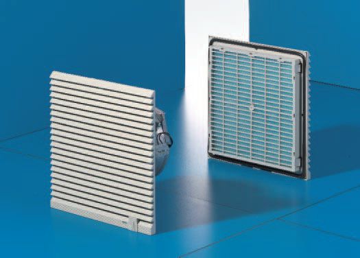 SK3325047 Rittal air conditioning Filter Fan DC 48V230m3/h IP54 - Rittal enclosures Rittal electric cabinet Rittal busbar Rittal fan Rittal PDU SK3325.047