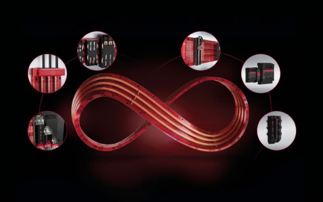 RX9360535 Rittal busbar CB component adaptor design Easy Fix Rated current max 630A Width 140mm Height 325mm - Rittal cabinets/Rittal air conditioning/Rittal electric cabinet/Rittal fan/Rittal PDU/rittal enclosuresRX9360.535