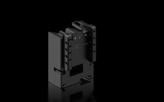 RX9365750 Rittal busbar RiLineX Extension module for component adaptors and component supports Width 45mm Height 60mm - Rittal air conditioning Rittal electric cabinet Rittal busbar Rittal fan Rittal PDU RX9365.750
