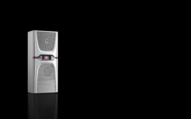 SK3185837 Rittal air conditioning Wall-mounted cooling unit Blue e+ Dynamic  1.6kW Width 400mm Height 950mm Depth 310mm sheet steel - Rittal enclosures Rittal electric cabinet Rittal busbar Rittal fan Rittal PDU SK3185.837