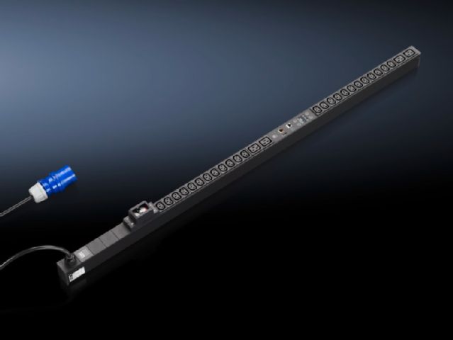 DK7955211 Rittal enclosures PDU international, metered version Width 44mm Depth 62mm Length 1370mm 24xC13,4xC19, black, 1~, 32A -Discontinued Replacement model DK7979216/DK7979.216 - Rittal air conditioning Rittal electric cabinet Rittal busbar Rittal fan Rittal PDU DK7955.211