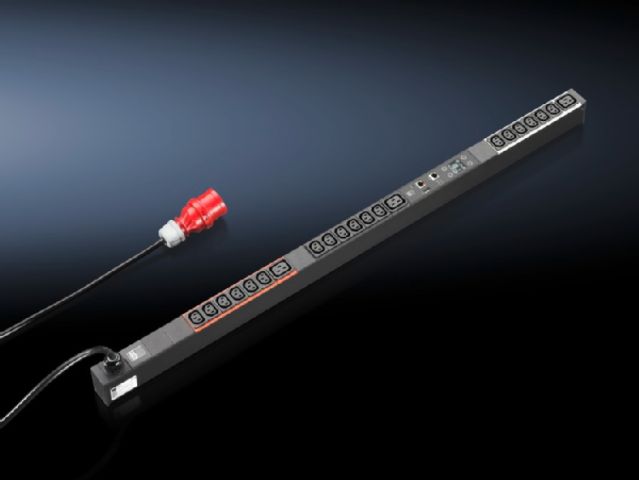 DK7955231 Rittal enclosures PDU international, metered version Width 44mm Depth 62mm Length 1100mm 18xC13,3xC19, black, 3~, 16A -Discontinued Replacement model DK7979235/DK7979.235 - Rittal air conditioning Rittal electric cabinet Rittal busbar Rittal fan Rittal PDU DK7955.231