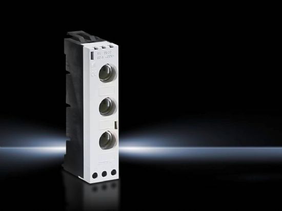 SV9630000 Rittal busbar Mini-PLS busbar fuse holder width 38 high 160 rated current maximum 63A -Rittal cabinets/Rittal air conditioning/Rittal electric cabinet/Rittal fan/Rittal PDU/rittal enclosures SV9630.000