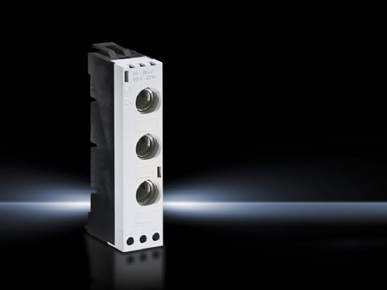 SV9629100 Rittal busbar Mini-PLS busbar adapter for NH fuse load switch cross section 5mm2 width 90 height 160 copper content 0.23 -Rittal cabinets/Rittal air conditioning/Rittal electric cabinet/Rittal fan/Rittal PDU/rittal enclosures SV9629.100