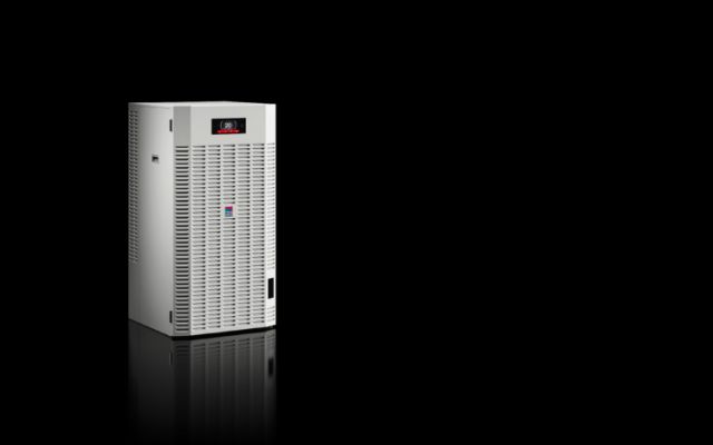 SK3334480 Rittal Air Conditioning Hybrid IT Blue e+ Chiller 6.7kW 380V-415V Width 450mm Height 1020mm Depth 710mm -Rittal cabinets/Rittal air conditioning/Rittal electric cabinet/Rittal fan/Rittal PDU/rittal-SK3334.480