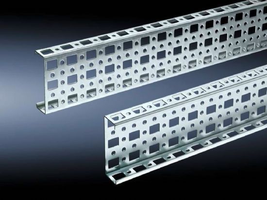 VX8100731 Rittal Rittal cabinet perforated mounting rail profile with mounting flange 23x89mm - Rittal air conditioning Rittal electric cabinet Rittal busbar Rittal fan Rittal PDU VX8100.731