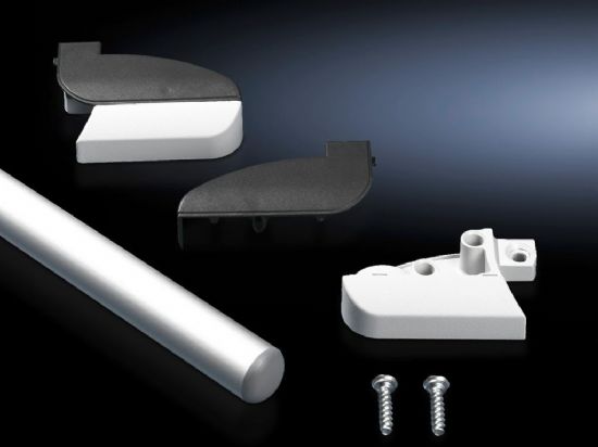 CP6385000 Rittal cabinet handle kit for Optipanel front panel width 482.6mm horizontal mounting-Rittal enclosures/Rittal air conditioning/Rittal electric cabinet/Rittal fan/Rittal PDU-CP6385.000