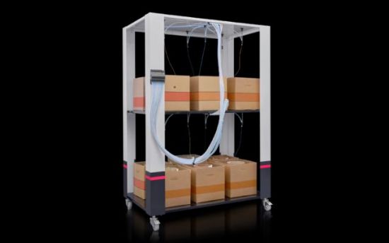 AS4051218 Rittal Cabinet WT Tube 12 Cable Tray-Rittal enclosures/Rittal air conditioning/Rittal electric cabinet/Rittal fan/Rittal PDU-AS4051.218
