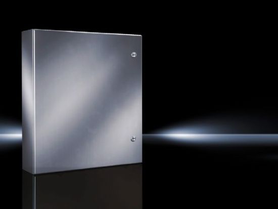 WM8017610 Rittal Enclosure WM Series Wall Mounted Cabinet, 304 Stainless Steel, Width 400mm, Height 400mm, Depth 150mm, Mounting Plate Width 354mm, Height 375mm-Rittal cabinet/Rittal air conditioning/Rittal electric cabinet/Rittal fan/Rittal PDU-WM8017.610