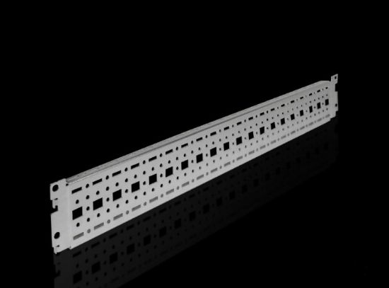 TS8612160 Rittal enclosure perforated profile, TS with flange, perforated rail, 17x73mm wide/deep 600mm long 540mm. Used for adjusting and mounting universal brackets or components; simply suspend and fix them to the TS. Five rows of holes are provided for internal mounting surfaces-Rittal cabinet/Rittal air conditioning/Rittal electric cabinet/Rittal fan/Rittal PDU-TS8612.160