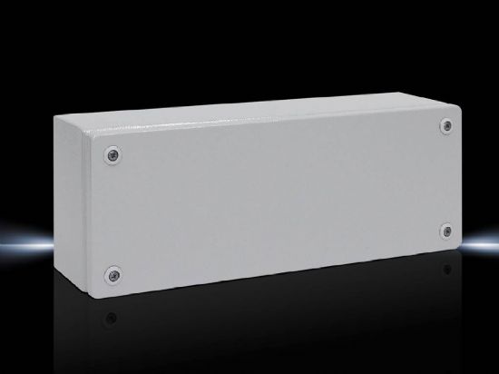 KL1589510 Rittal enclosures Terminal boxes KL without gland plate Width 400mm Height 150mm Depth 120mm - Rittal air conditioning Rittal electric cabinet Rittal busbar Rittal fan Rittal PDU KL1589.510