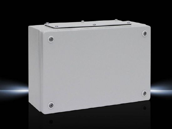 KL1531510 Rittal Enclosure Junction Box, KL steel plate with pressure cover, width 300mm, height 200mm, depth 120mm, IP55-Rittal cabinet/Rittal air conditioning/Rittal electric cabinet/Rittal fan/Rittal PDU-Rittal cabinet/Rittal air conditioning/Rittal electric cabinet/Rittal fan/Rittal PDU-KL1531.510