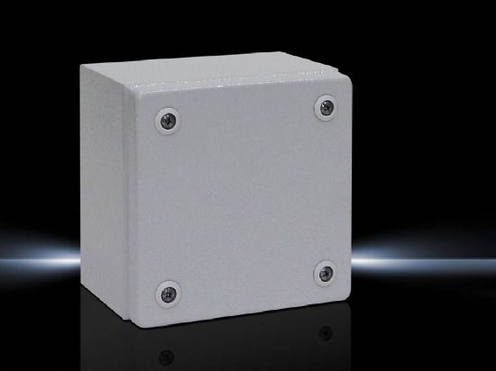 KL1500510 Rittal enclosure junction box KL without cover, width 150, height 150, depth 120, IP66, RAL7035-Rittal cabinet/Rittal air conditioning/Rittal electric cabinet/Rittal fan/Rittal PDU-KL1500.510