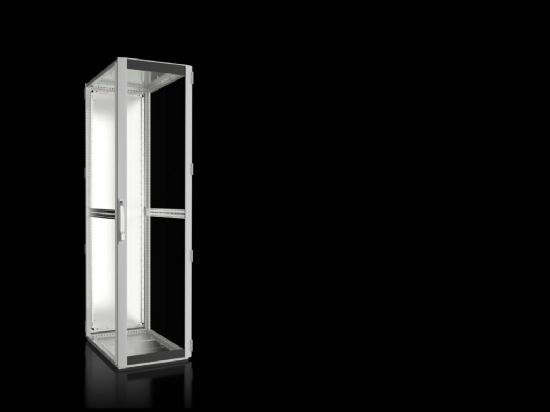 DK5531790 Rittal Enclosure TS IT Network/Server Enclosure with Glass Door, IP55 Protection, Empty Enclosure, RAL7035, W600xH2200xD800 47U-Rittal cabinet/Rittal air conditioning/Rittal electric cabinet/Rittal fan/Rittal PDU-DK5531.790